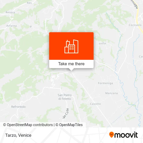 Tarzo map