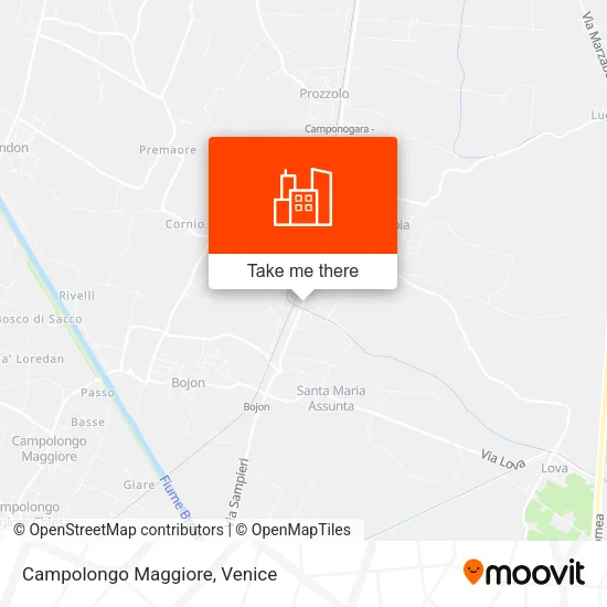 Campolongo Maggiore map