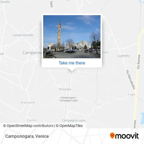 Camponogara map
