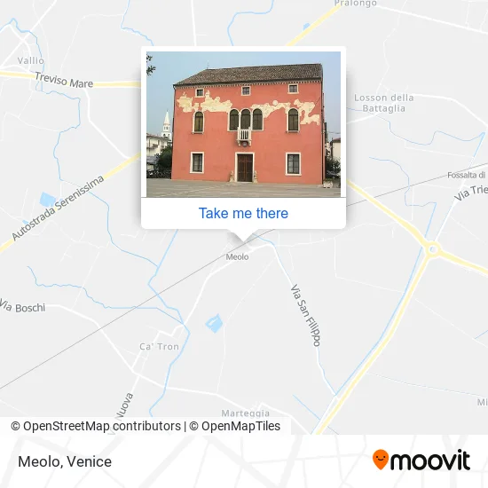 Meolo map