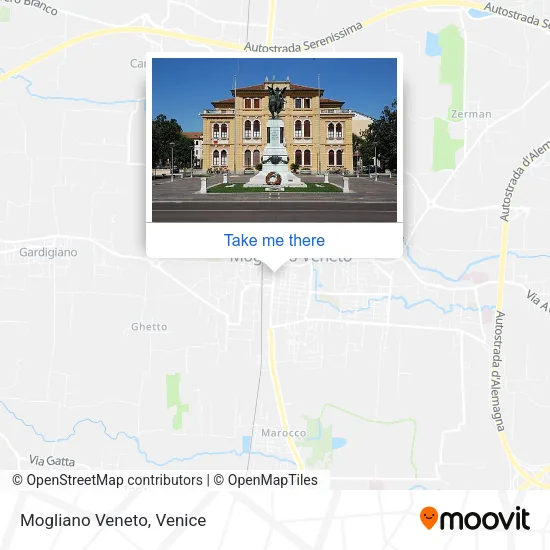 Mogliano Veneto map