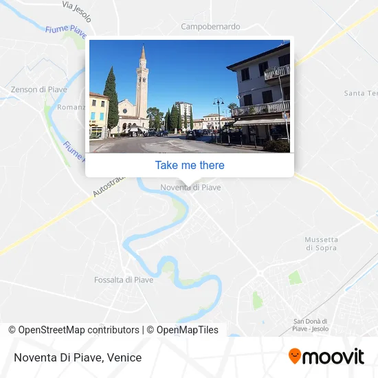 Noventa Di Piave map