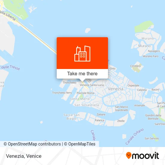 Venezia map