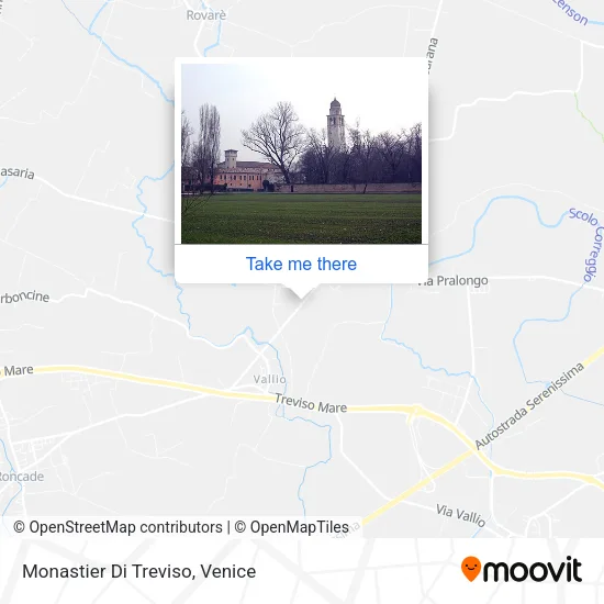 Monastier Di Treviso map