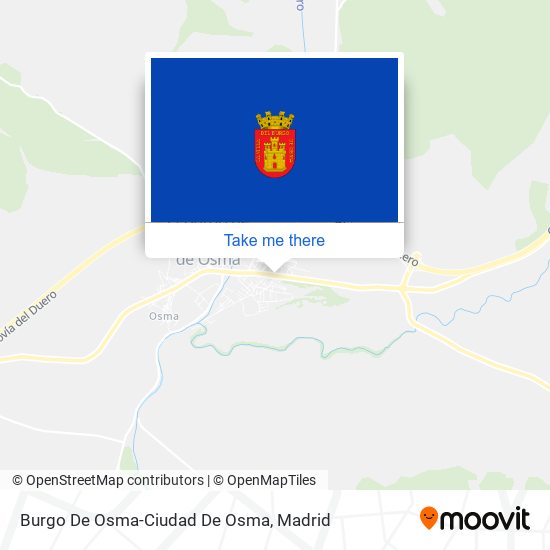 Burgo De Osma-Ciudad De Osma map