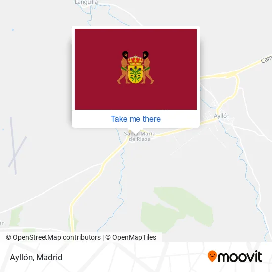 Ayllón map