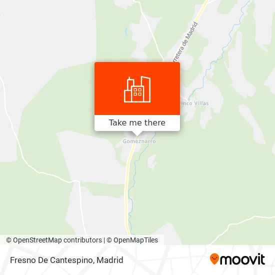 Fresno De Cantespino map
