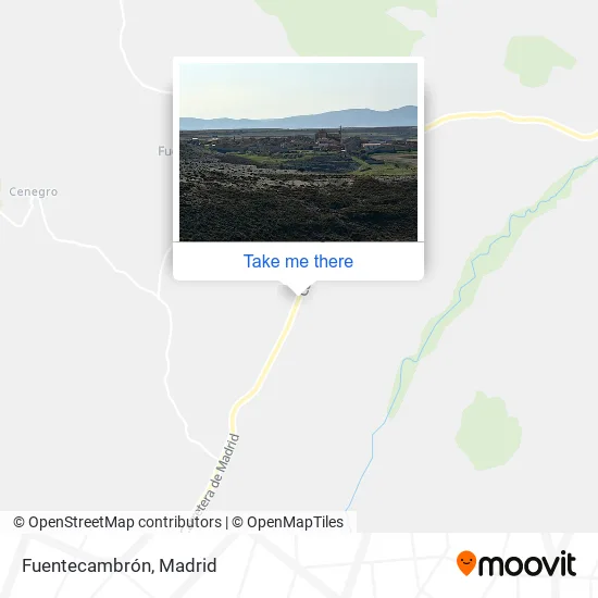 Fuentecambrón map