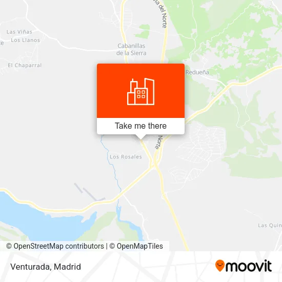 Venturada map