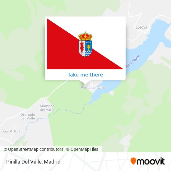 mapa Pinilla Del Valle