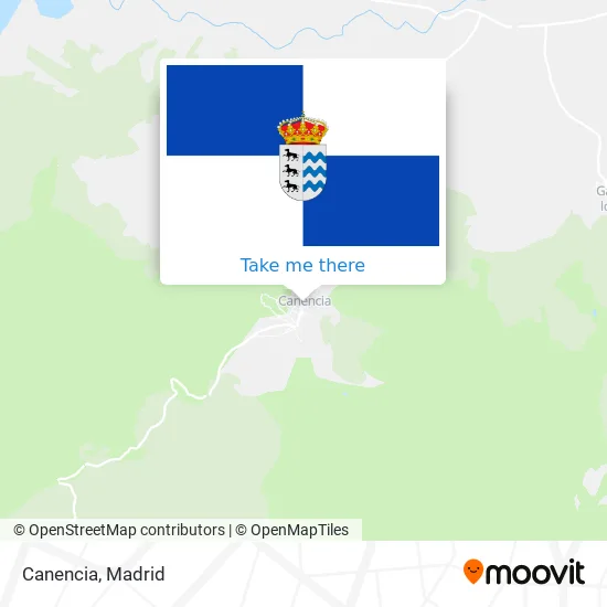 Canencia map