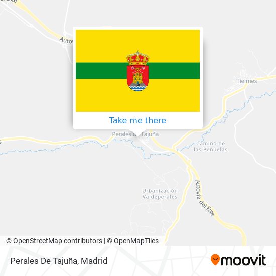 mapa Perales De Tajuña