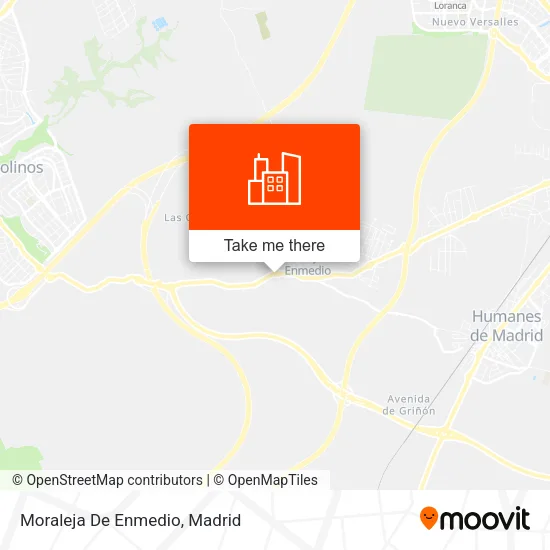 Moraleja De Enmedio map