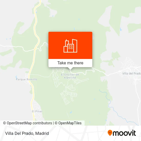 Villa Del Prado map