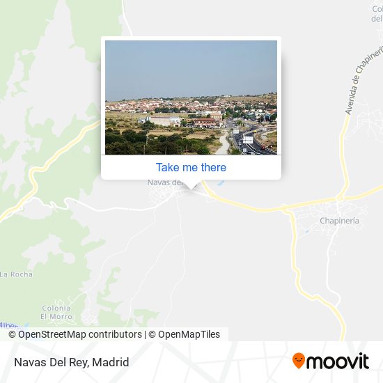 mapa Navas Del Rey