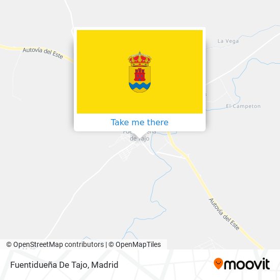 Fuentidueña De Tajo map