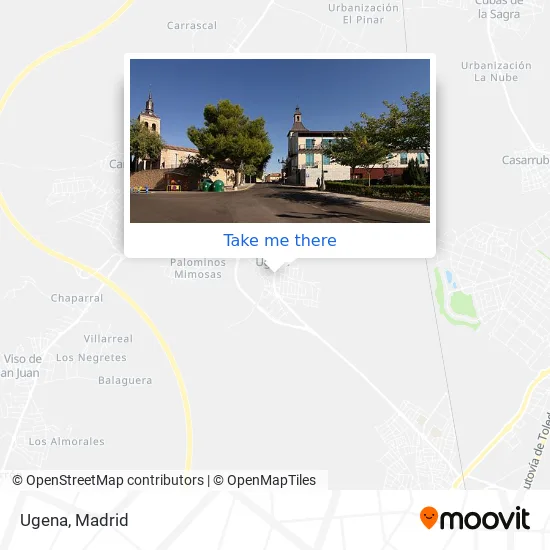 Ugena map