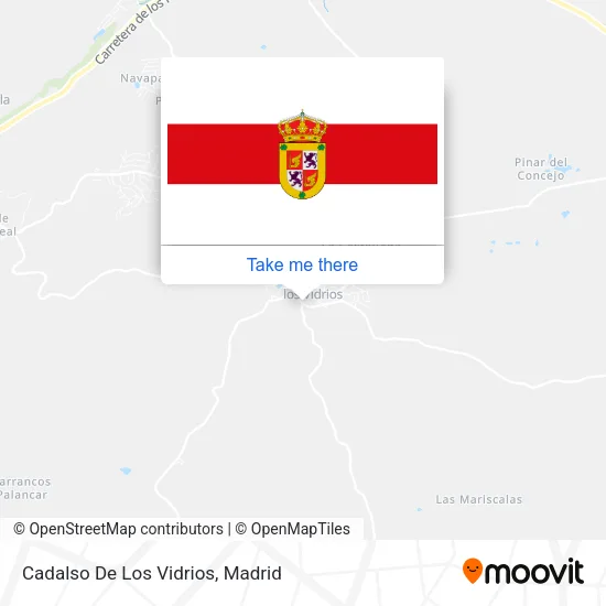 Cadalso De Los Vidrios map