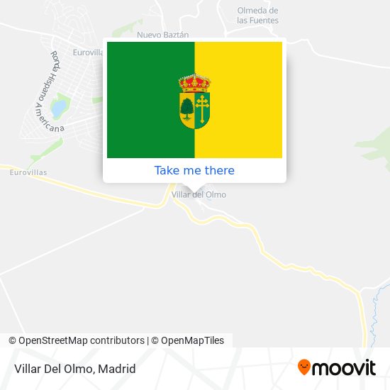 Villar Del Olmo map