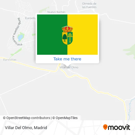 Villar Del Olmo map