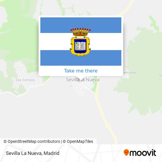 Sevilla La Nueva map