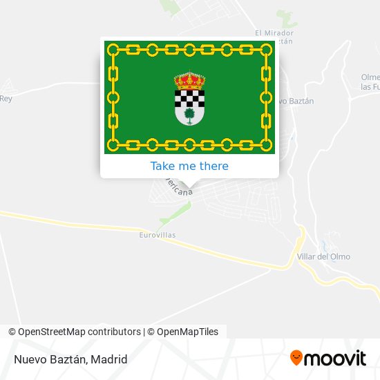 Nuevo Baztán map