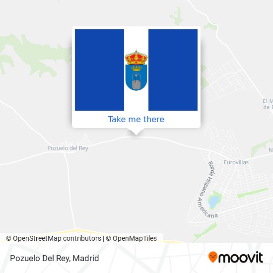 mapa Pozuelo Del Rey