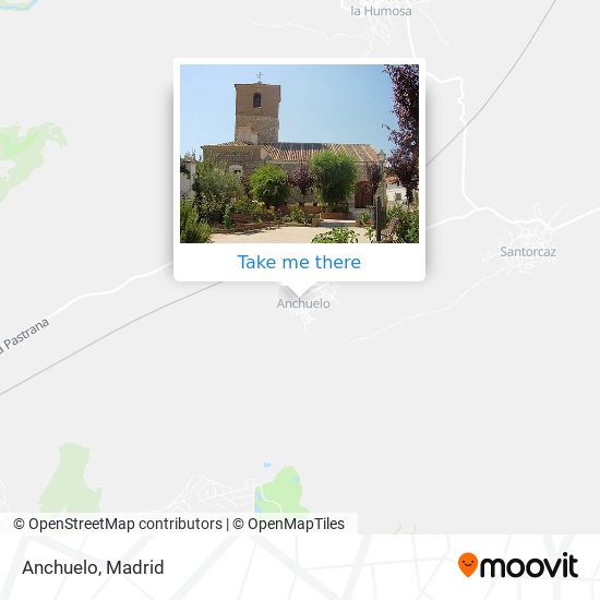 mapa Anchuelo