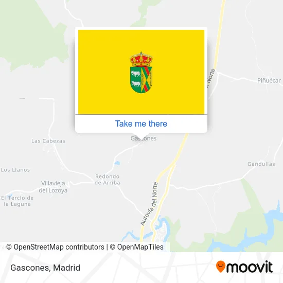 Gascones map
