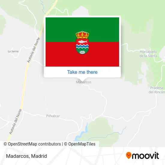 Madarcos map