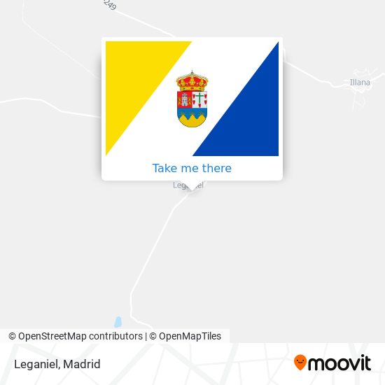 mapa Leganiel