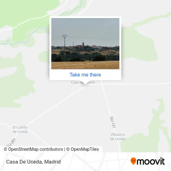 Casa De Uceda map