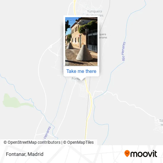 Fontanar map