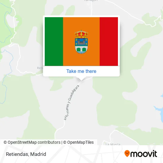 Retiendas map