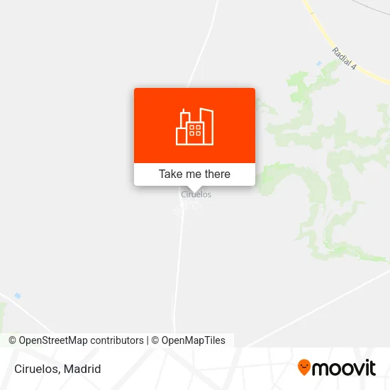 Ciruelos map