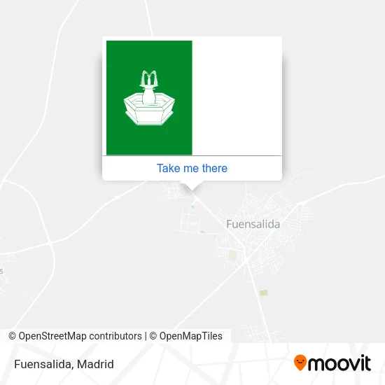 Fuensalida map
