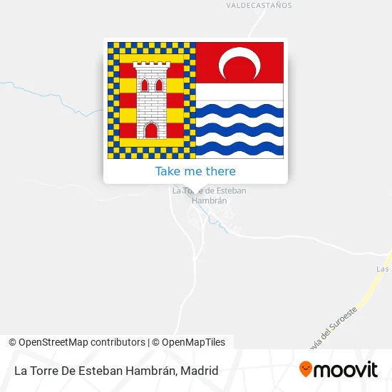 La Torre De Esteban Hambrán map