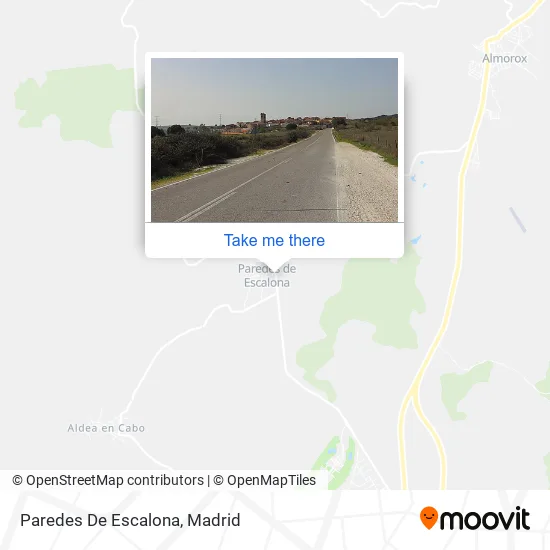 Paredes De Escalona map