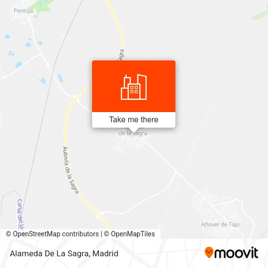 Alameda De La Sagra map