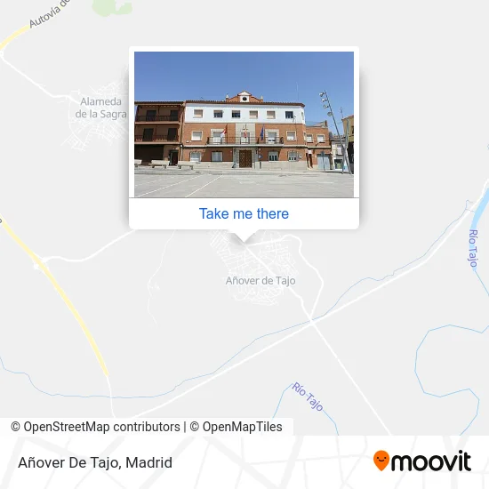 Añover De Tajo map