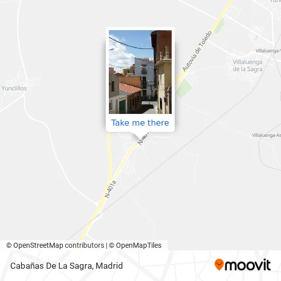 Cabañas De La Sagra map