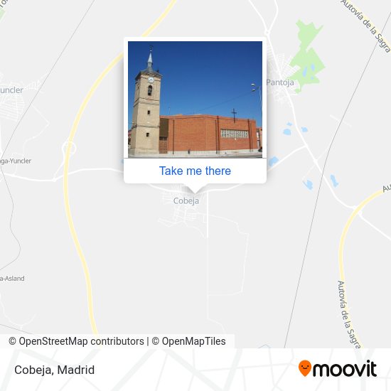 mapa Cobeja