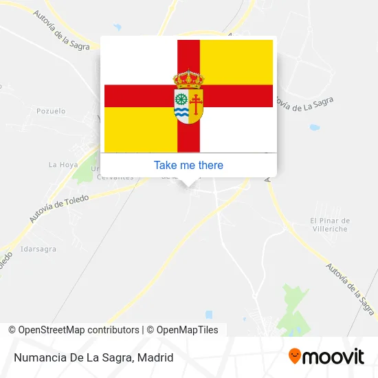 Numancia De La Sagra map