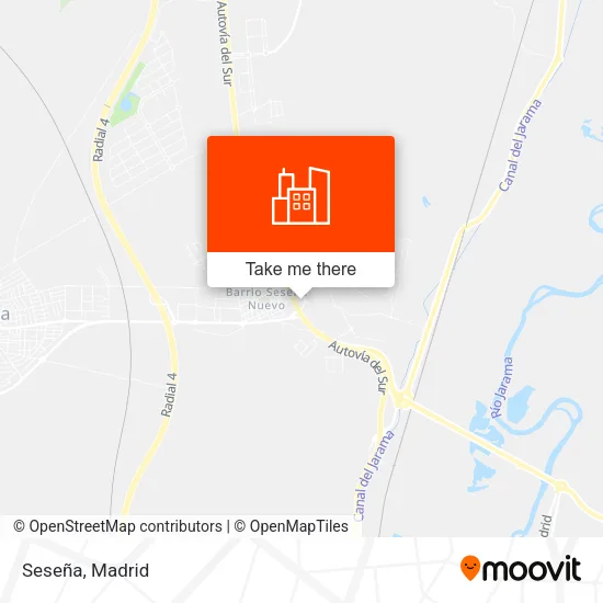Seseña map