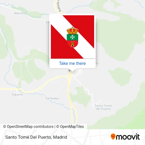 Santo Tomé Del Puerto map