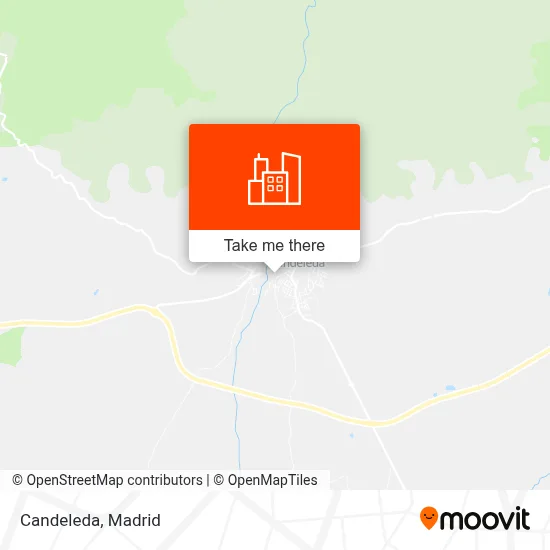 Candeleda map