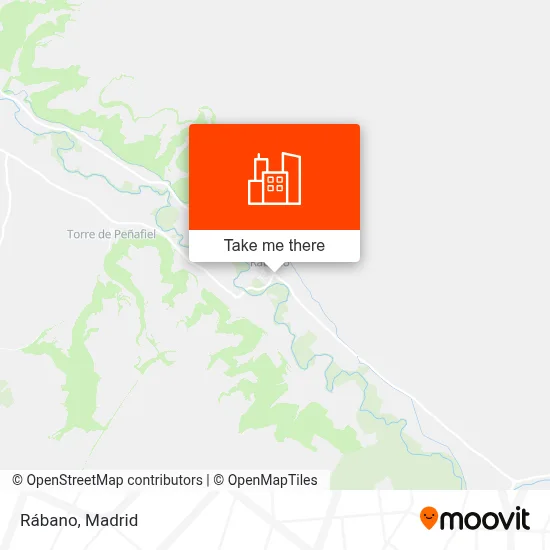 Rábano map