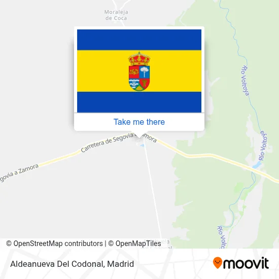 Aldeanueva Del Codonal map