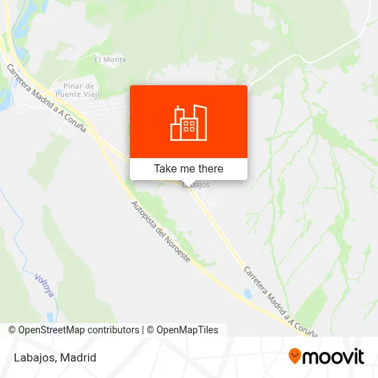 Labajos map