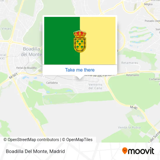 Boadilla Del Monte map